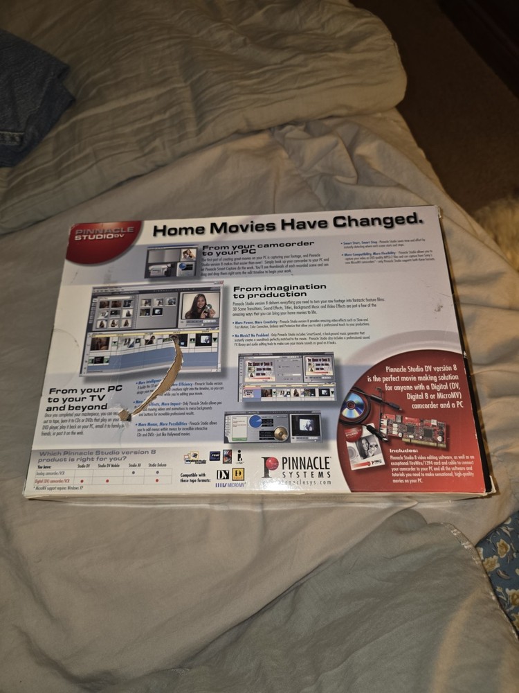 Pinnacle Studio DV Version 8 Professional Movie Making System