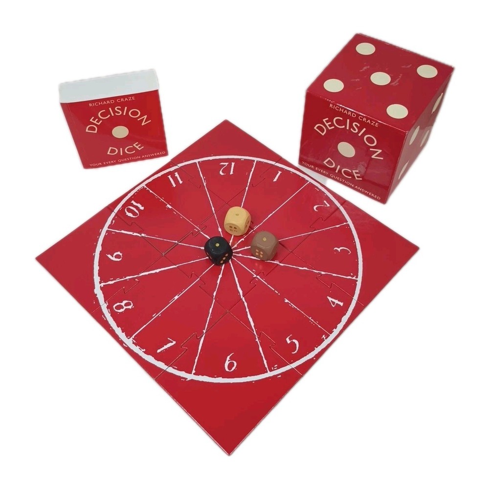 DECISION DICE Richard Craze Fortune Telling ORACLE SET Divination Open Box
