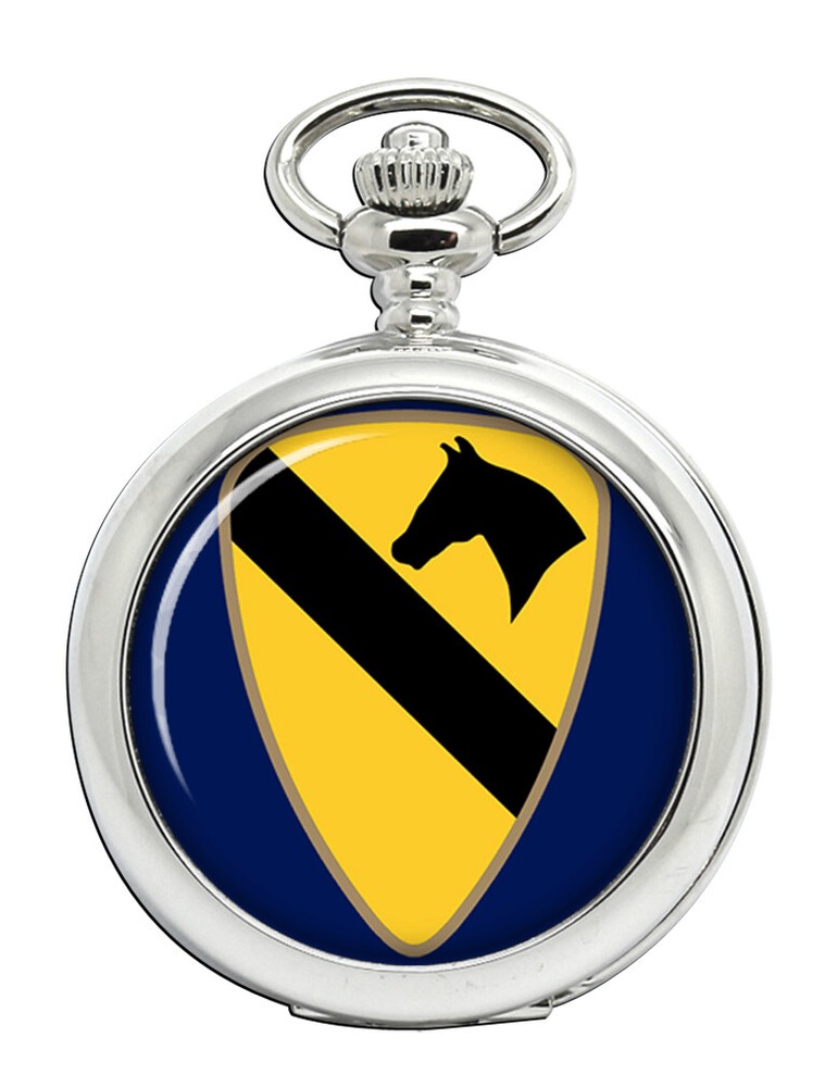 1st Cavalry Division US Army Pocket Watch