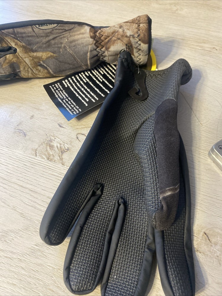 Hot Shot Fleece Real Tree Tech Touch Gloves