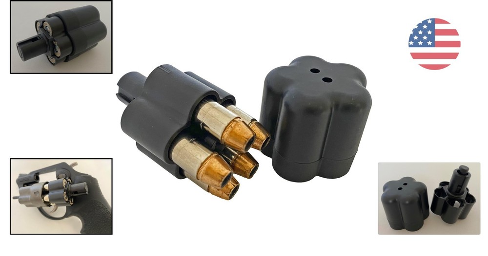 Efficient Speed Loader for .38 Special – Ideal for S&W and Ruger Revolvers