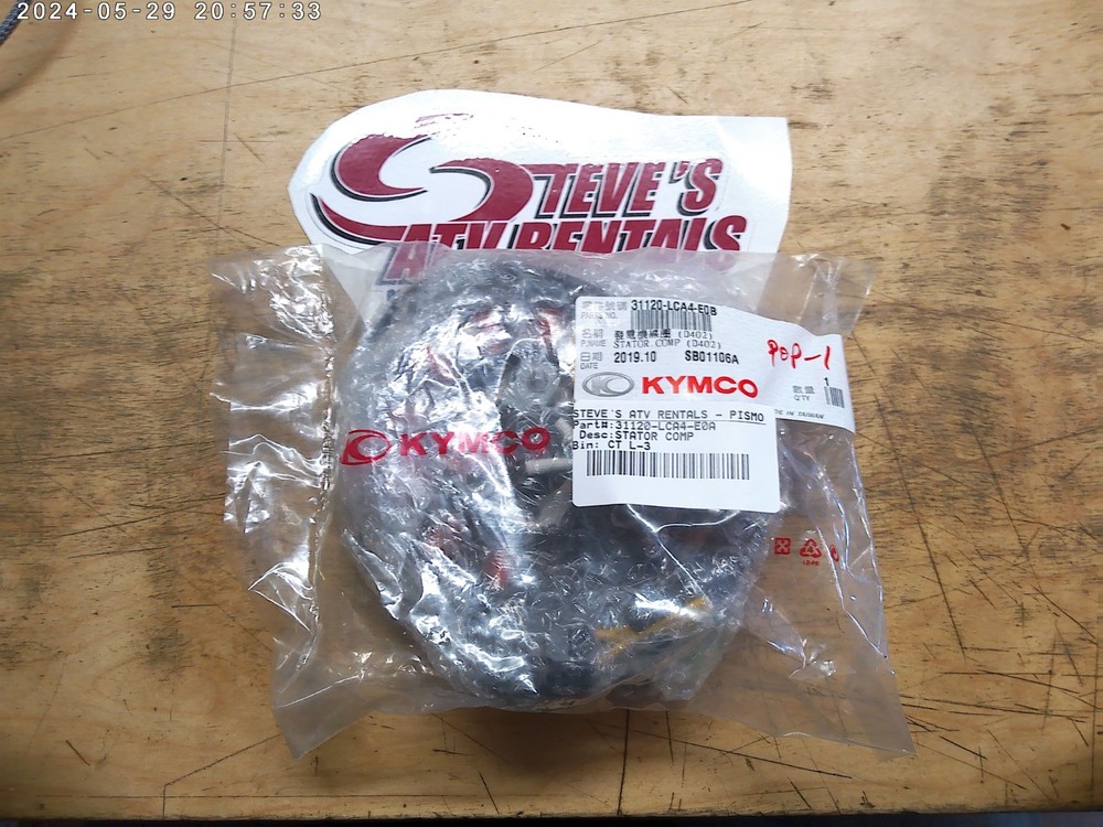 NOS KYMCO 31120-LCA4-E0B STATOR