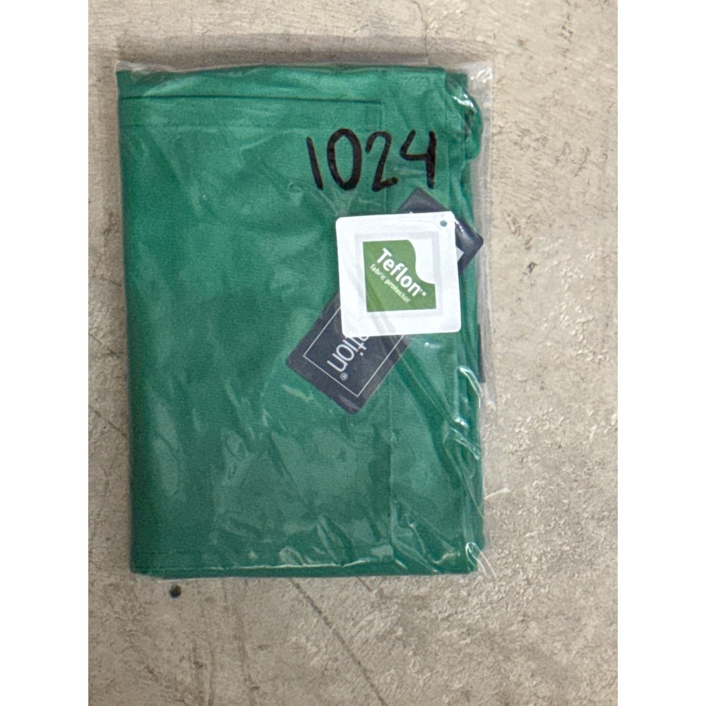 Blue Generation Green Bib Apron Teflon Fabric Protector Double Pocket Adjustable