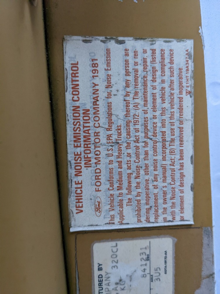 1981 Ford CL9000 Cabover Cab over Cab w/ sleeper