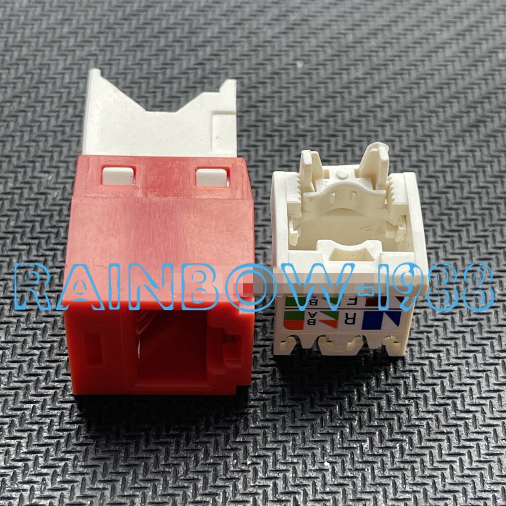 QTY:50 FOR Panduit Category 6 Data Module Gigabit Network Module CJ688TGRD