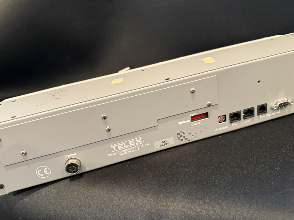 RTS Telex KP-32 Matrix Intercom Station 90007656000 white