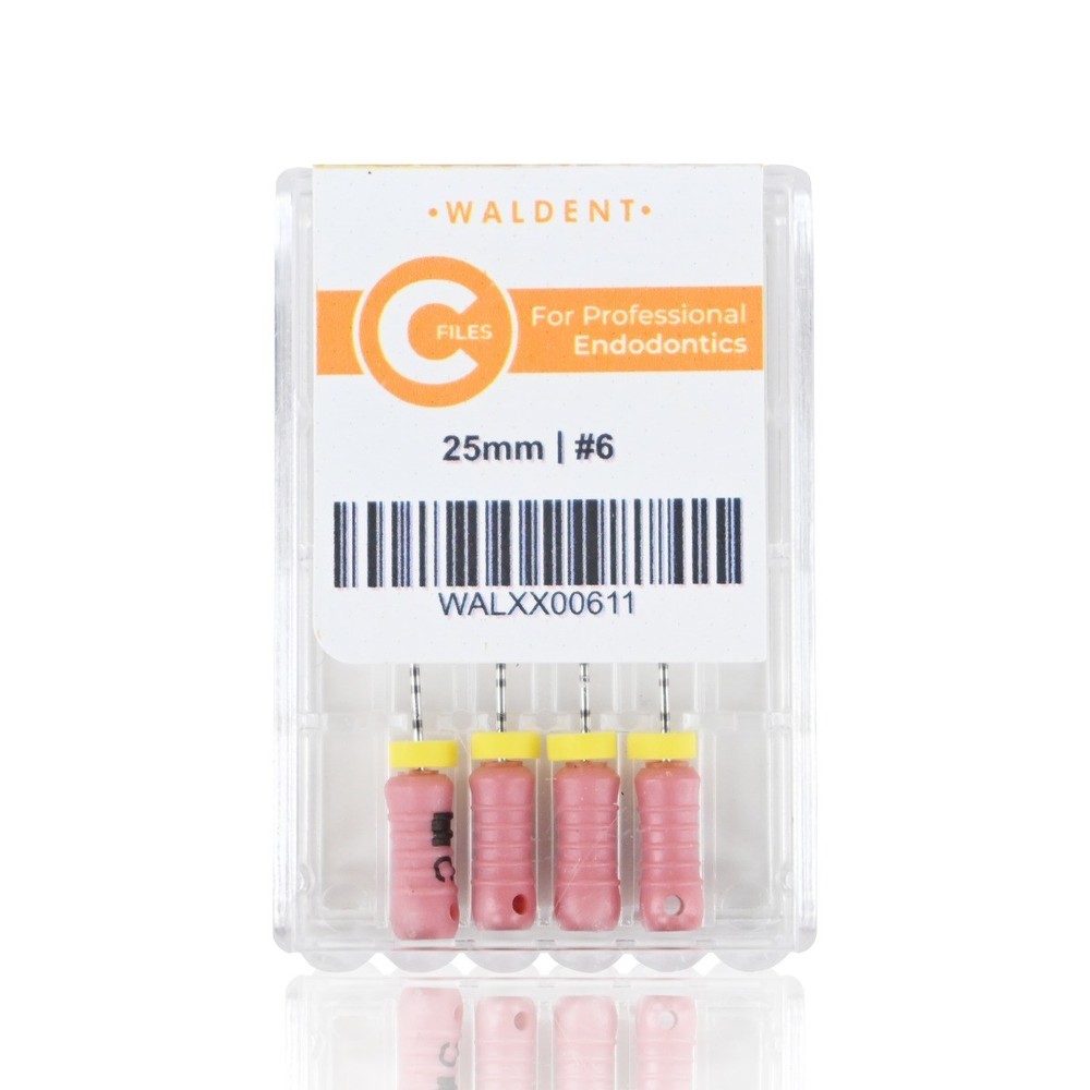 Waldent C Files 25mm ( Pack of 4 )