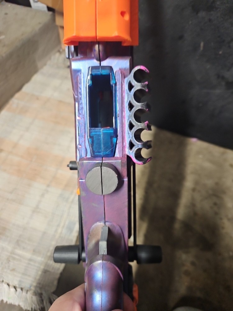 Custom Highly Modded Nerf Longshot. Used. Halflenght Darts