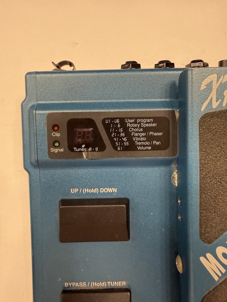 Digitech XP200 Modulator Modulation Vintage Guitar Effect Processor Pedal + PSU