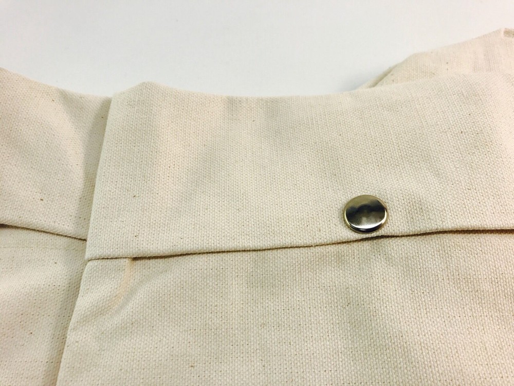 White Canvas Laundry Bag 31" Wide x 28" Deep (Unused)