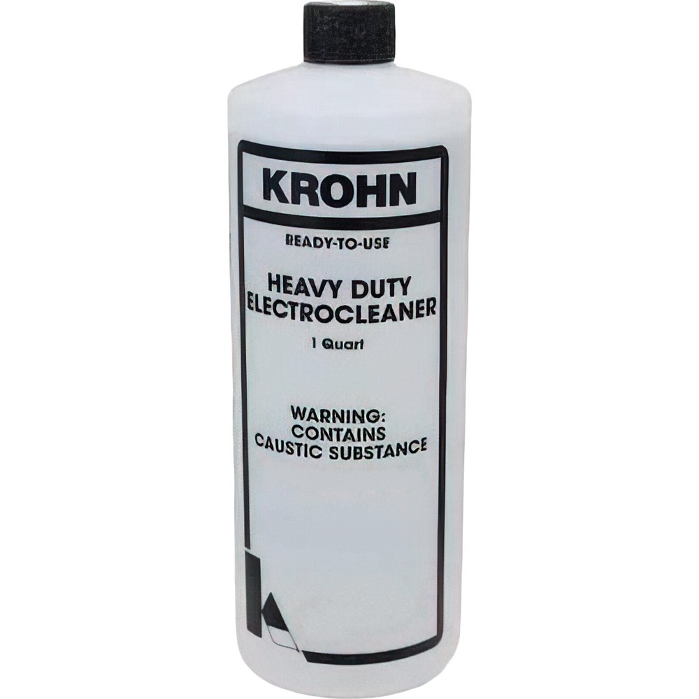 Krohn Heavy Duty Electrocleaner 1 Quart Electro Cleaner Plating Solution
