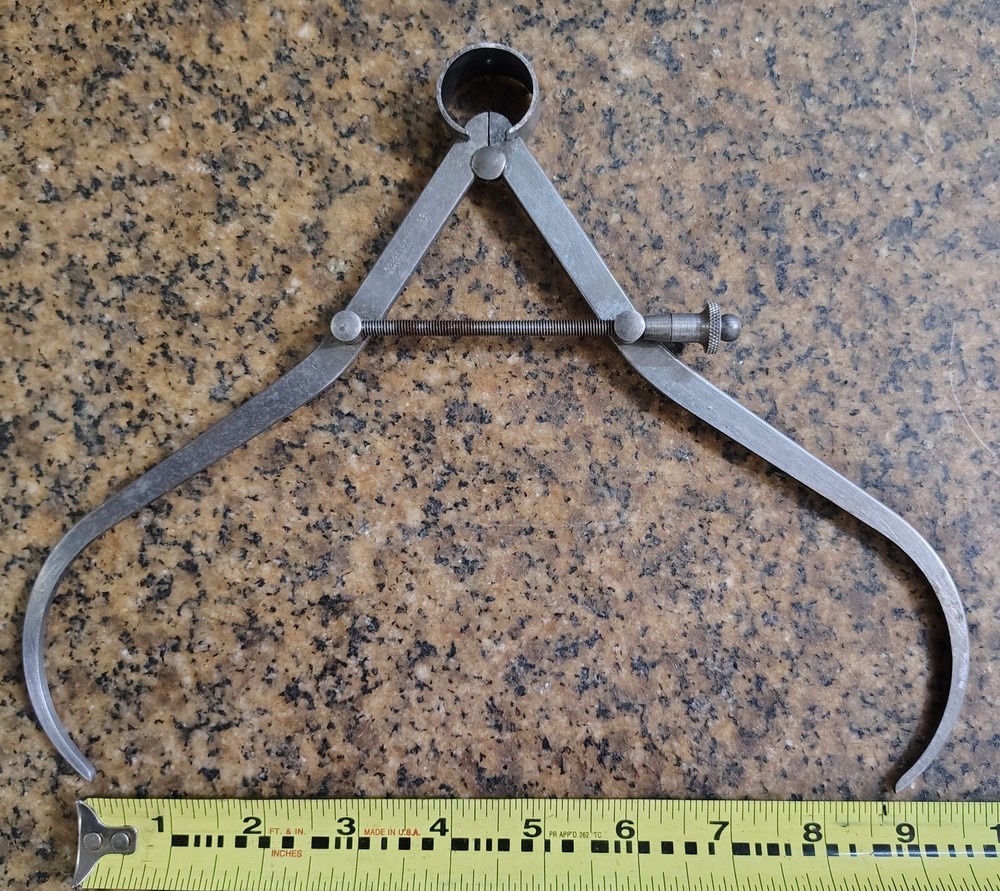 🗽 VINTAGE GOODELL PRATT 8" OD CALIPER