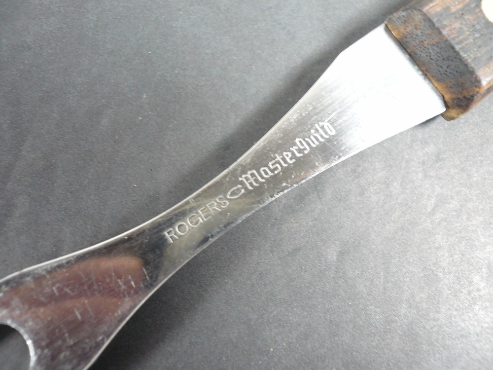 Vintage Mid Century Rogers Masterguild Meat Fork