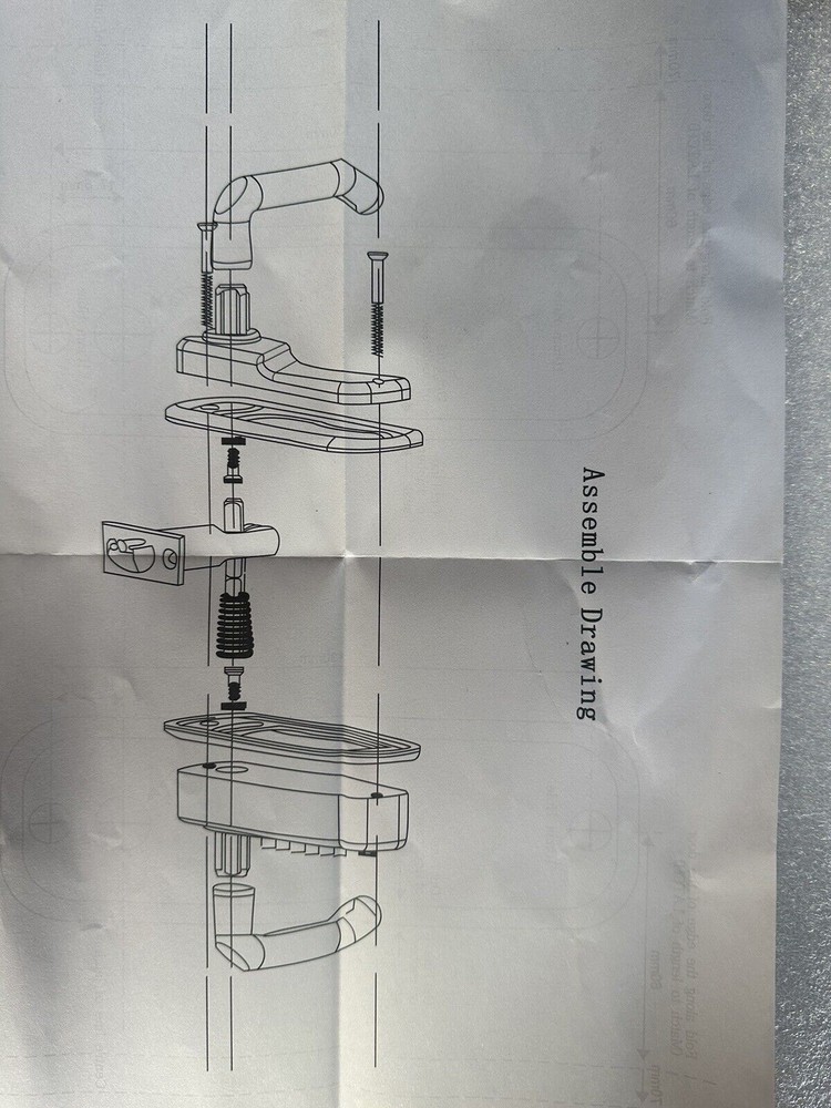 Mechanical Code Combination Keyless Double Side Entry Gate Door Lock Fence Lock