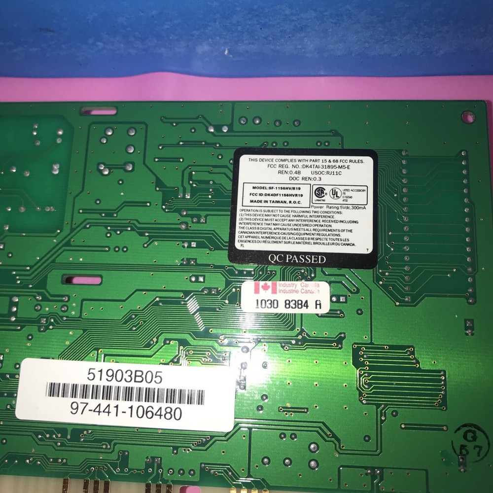 GVC SF-1156HV-R19 modem