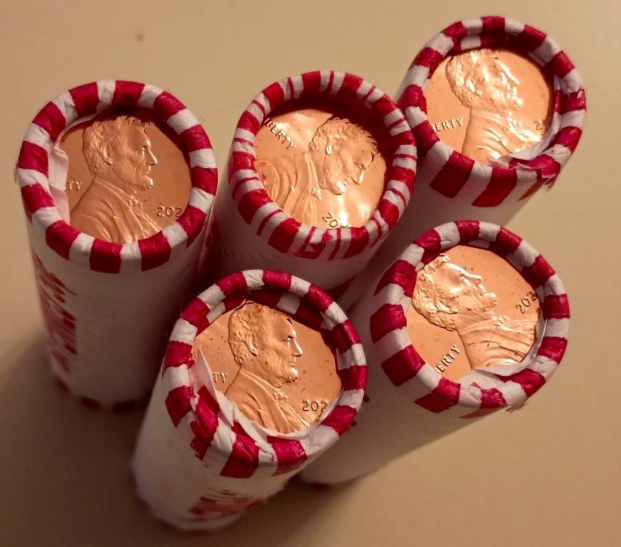 BU 2024-D Lincoln Penny Roll