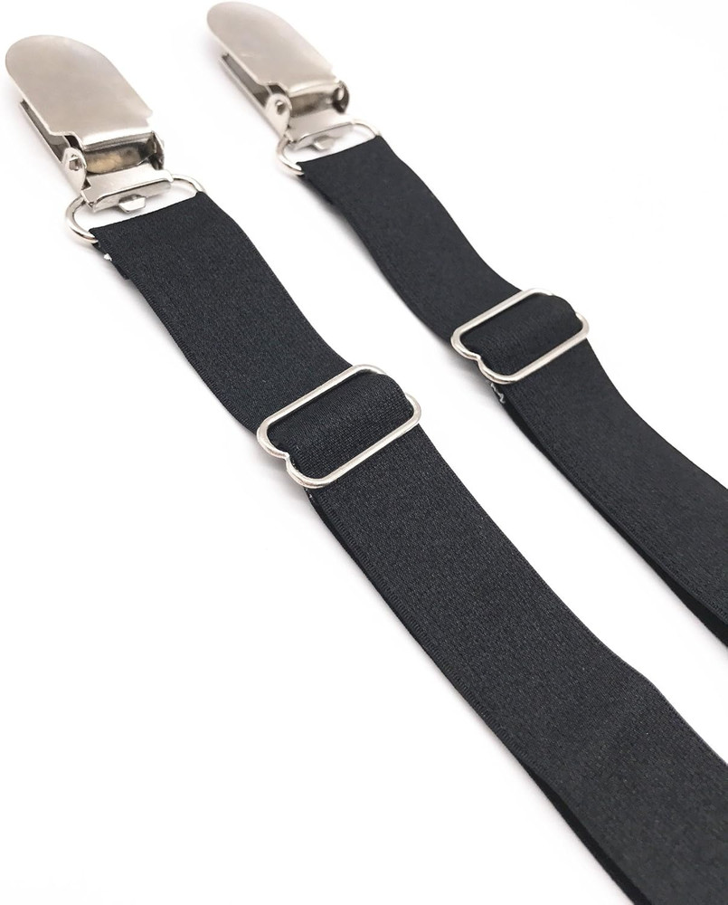 4 Pcs Multifuction Adjustable Elastic Stocking Clip Garter Suspender