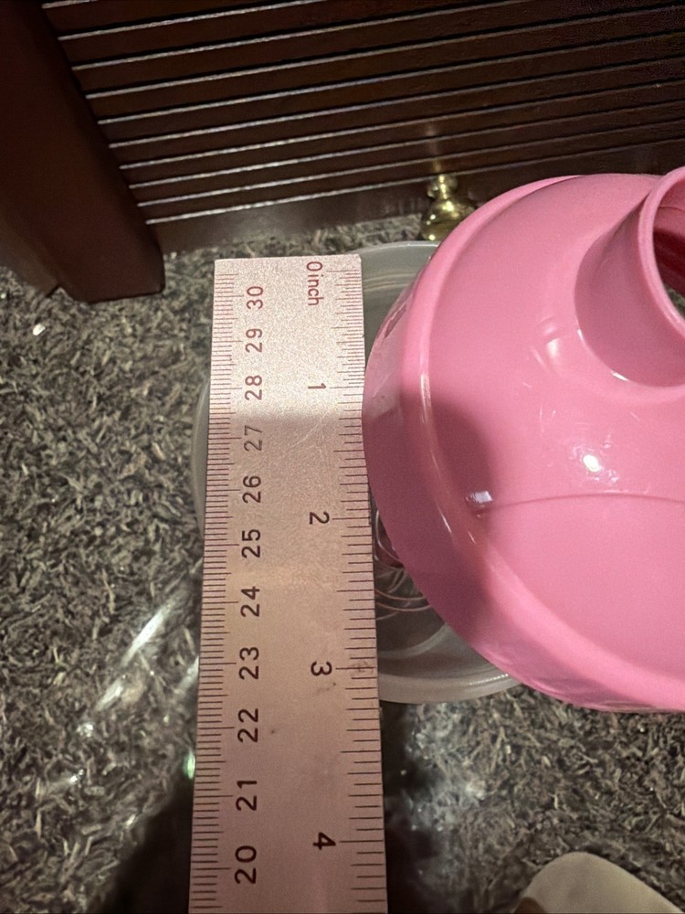 NEW Perfect Shaker Pink Clear Workout Bottle