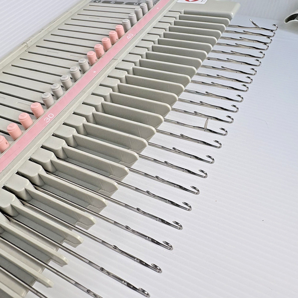 Silver Reed LK100 Knitting Machine Amimumemo Tested Working Used