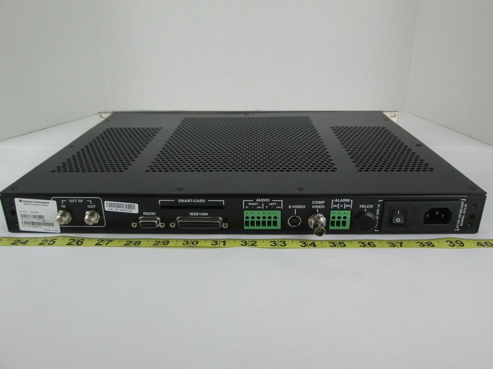 New GI General Instrument Magnitude SR-3200 Commercial Receiver Decoder SKU B