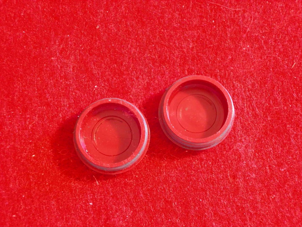 Cotterless Silver Dust Caps Crank Arm (2) Used