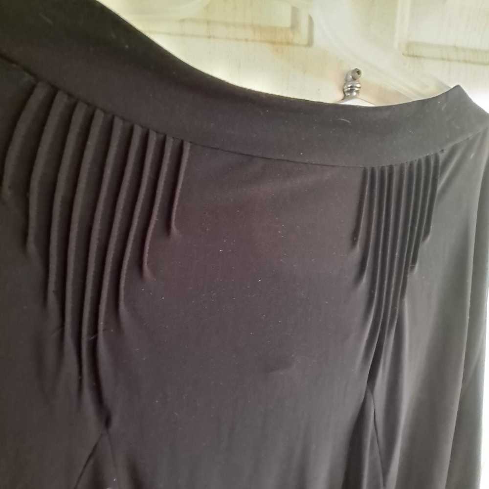 Cato Plus Size Black Pleated Front Skirt Size 18/20