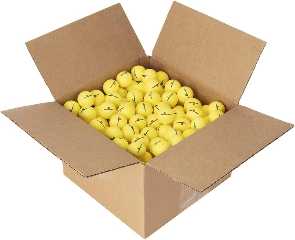 ALMOSTGOLF Limited Flight Practice Foam Golf Balls – Realistic Spin, Trajectory,