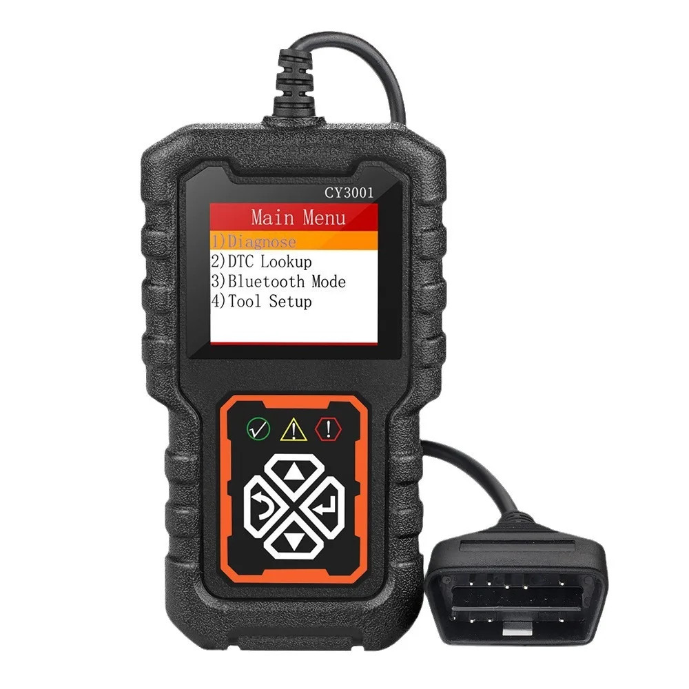 CY3001 Car OBD2 Scanner Diagnostic Tool Code Reader Car Voltage Tester Engine Fa