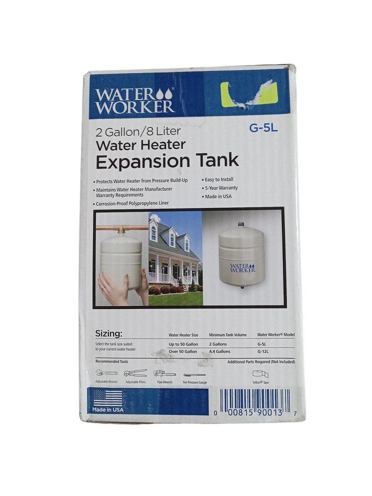Water Worker, Amtrol, 2 gal, Water Heater, Expansion Tank