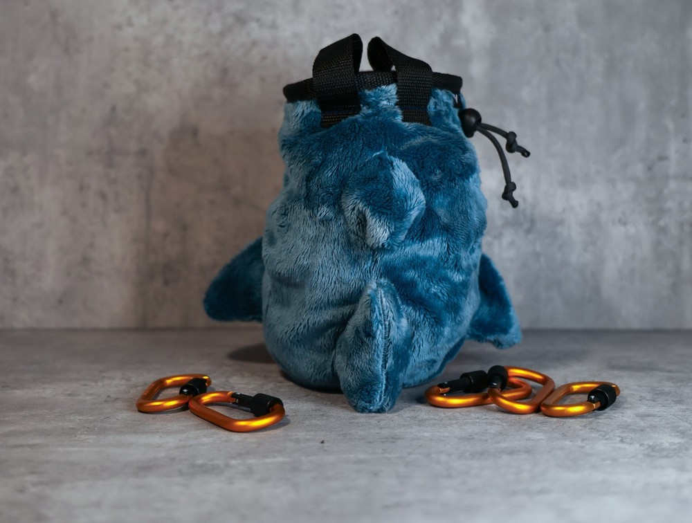 Plush chalk bag "Shark Kitty"