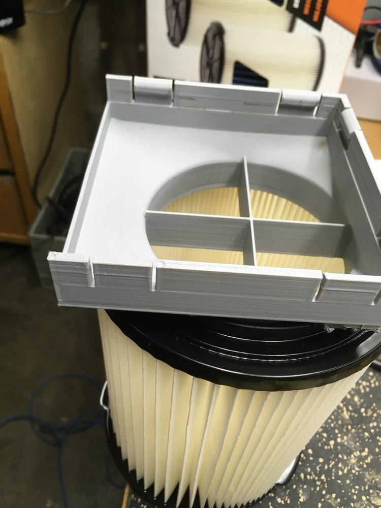 **Improved v3** Bitmain miner dust filter adapter. Keep miner Safe, Clean, Cool