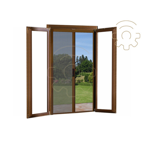 Horizontal Roller Mosquito Net for Hook Doors 150x250 Ivory Ral 10