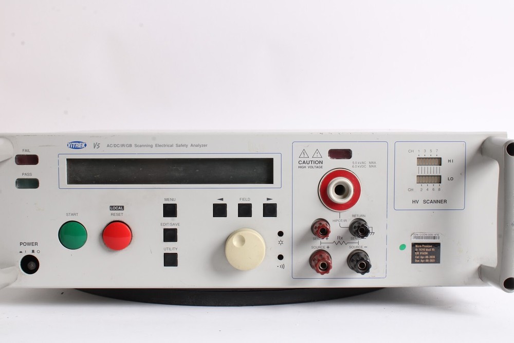 Vitrek V5 AC / DC / IR / GB Scanning Electrical Safety Analyzer
