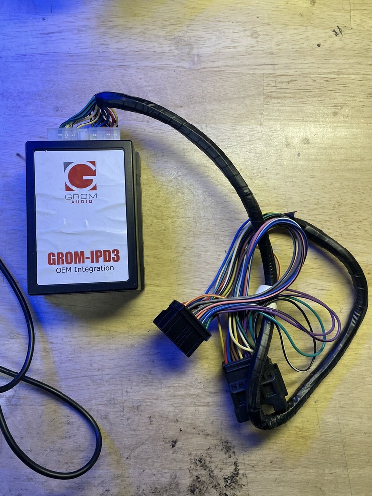 GROM-IPD3 IPOD V3 ADAPTER CAR RADIO OEM INTEGRATION 🔥🔥