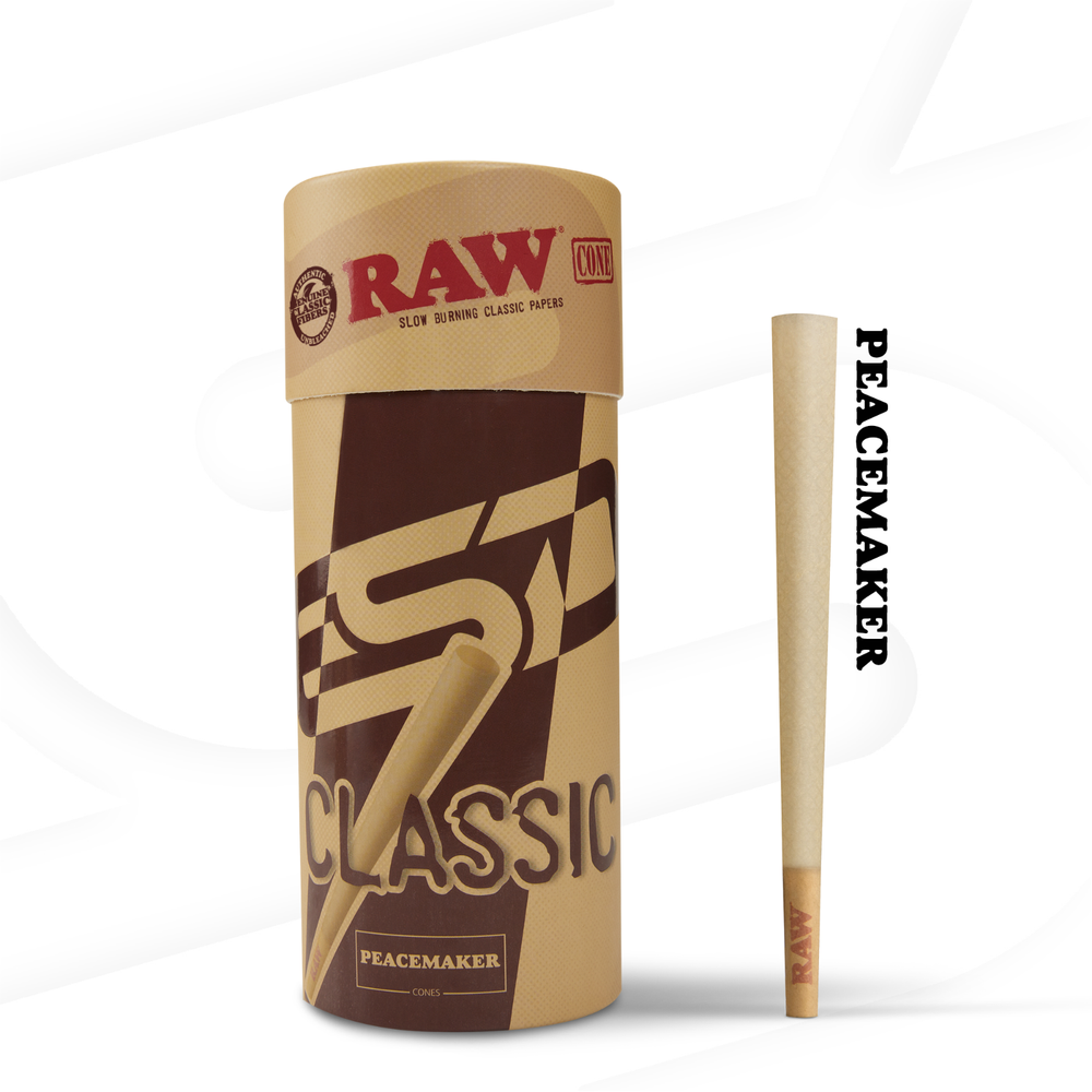 RAW Cones Classic Peacemaker Pre- Rolled Cones | 27 Pack