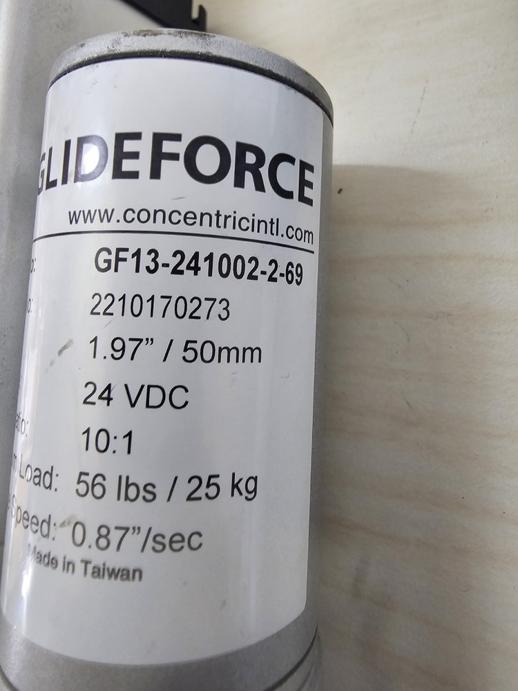 Glideforce Light-Duty Linear Actuator Part #: GF13-241002-2-69