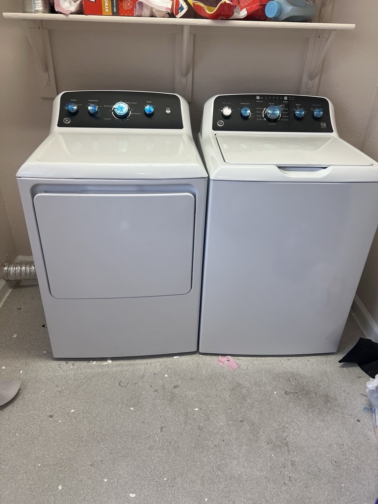 electric washer and dryer set used