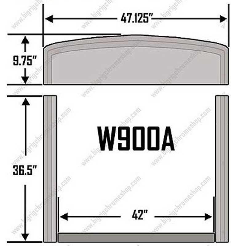 Kenworth W900A Grille Surround
