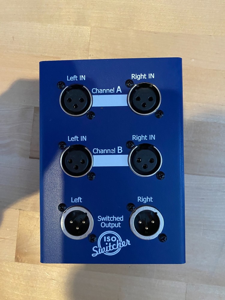 ARX ISO-Switcher Balanced Line Isolation & Signal Switcher