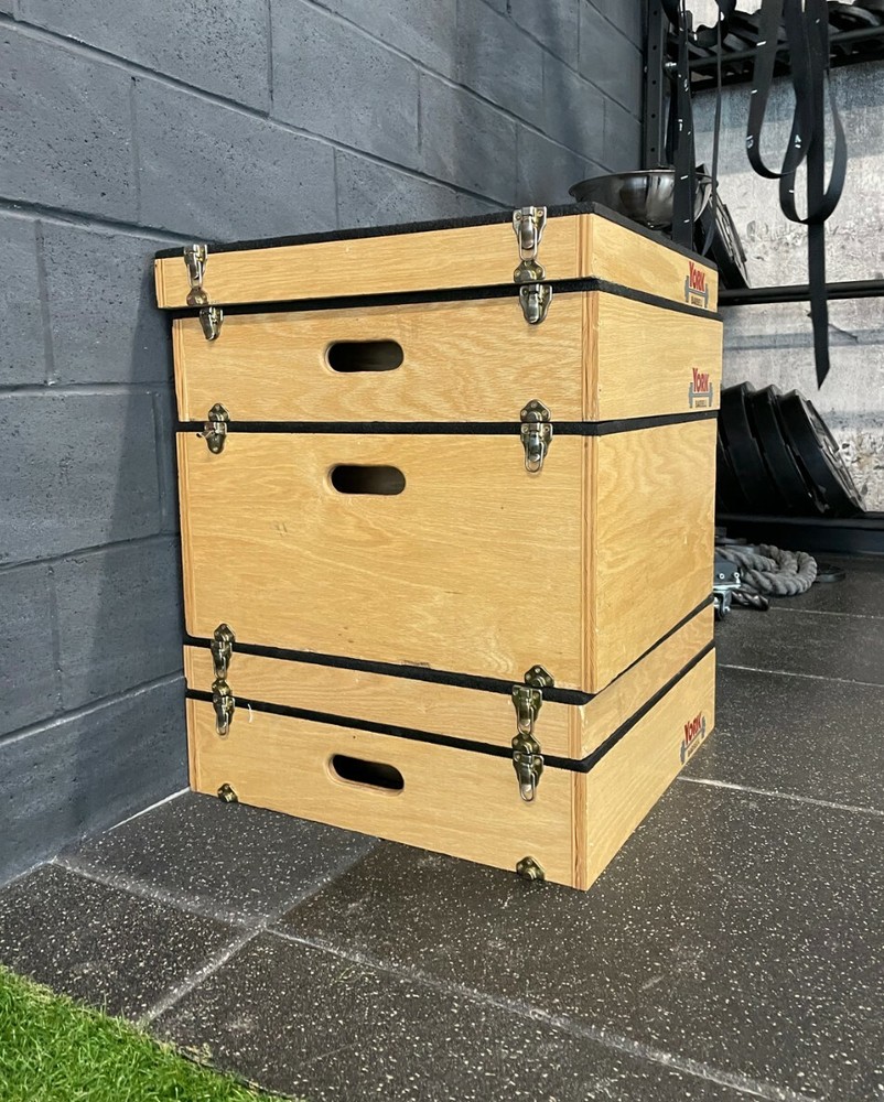 YORK BARBELL STACKABLE PLYO BOX - 2 FULL STACKS 