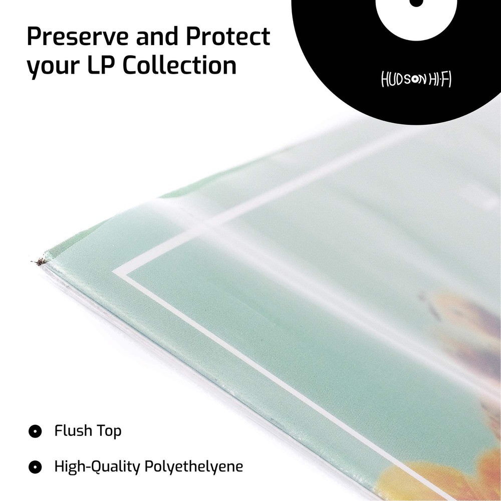 Hudson Hi-Fi Crystal Clear Outer Sleeves