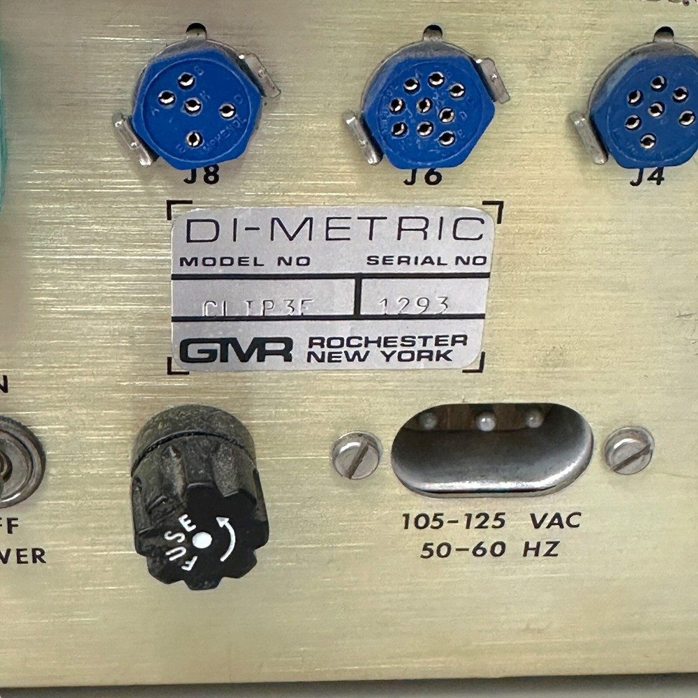 GMR Di-Metric CLIP3F Projectron II Automatic Image Detector