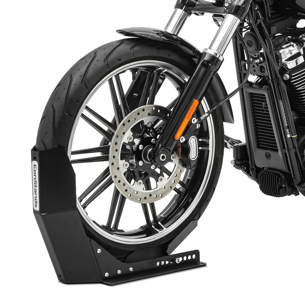 CS Easy Transport Fix - Motorcycle Stand Paddock Front Wheel Chock blk mat ET9