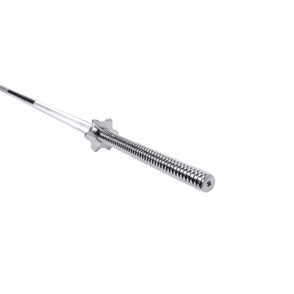 CAP Barbell Straight Standard Weight Bar with Threaded Ends, 6 ft