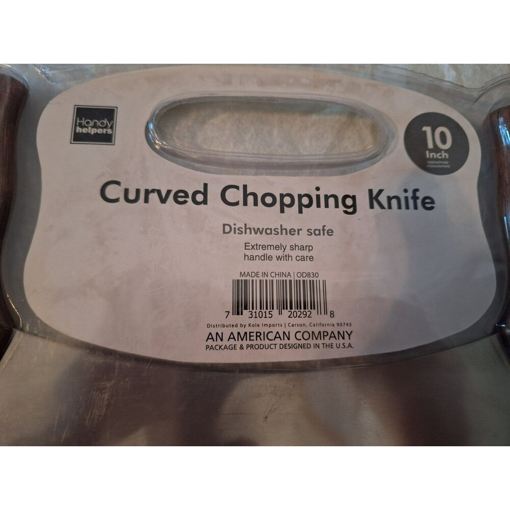 Curved Chopping Knife
