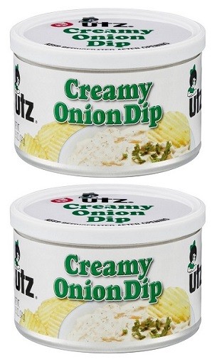 Utz Creamy Onion Dip 2 Pack