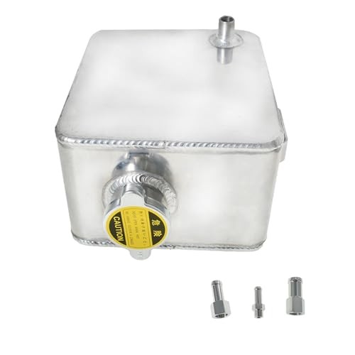 Aluminum Water Coolant Expansion Radiator Overflow Recovery Tank 2.5L