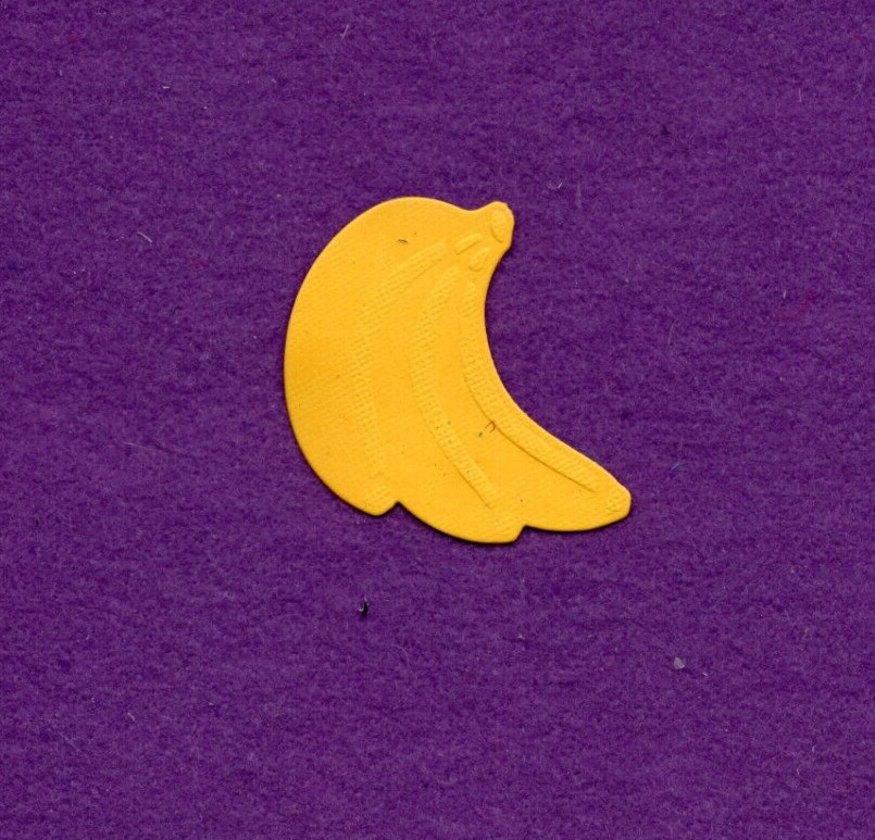 FRUIT BANANA # 2 die cuts scrapbook cards