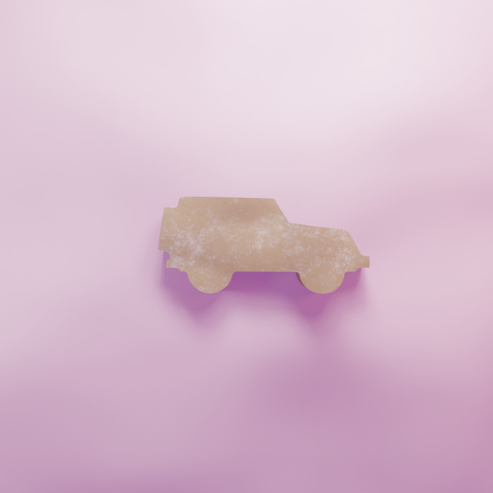 4x4 Rover Car Cookie Cutter