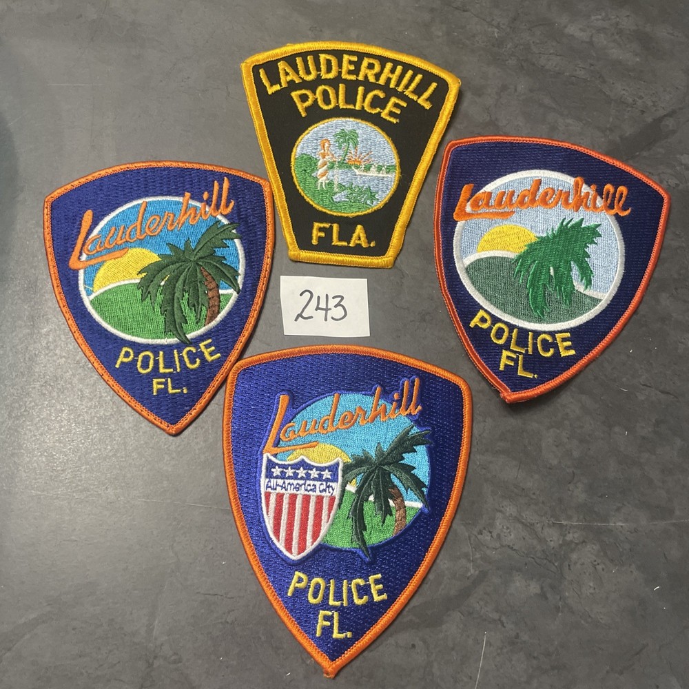 Lauderhill FL Police Patch -243